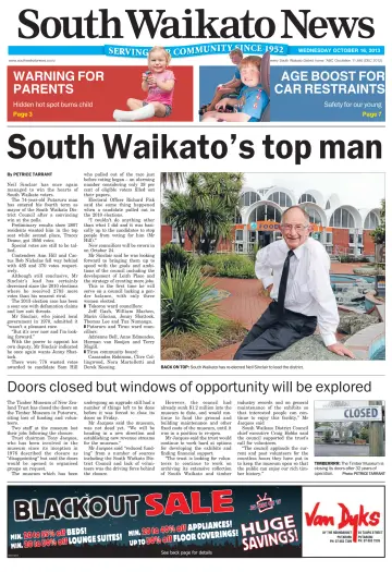 South Waikato News - 16 Oct 2013