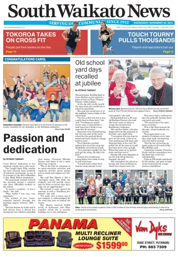 South Waikato News - 20 Nov 2013