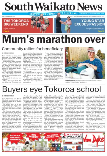 South Waikato News - 11 Dec 2013