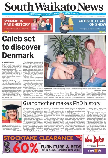 South Waikato News - 15 Jan 2014