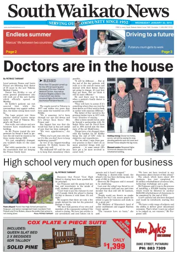 South Waikato News - 22 Jan 2014