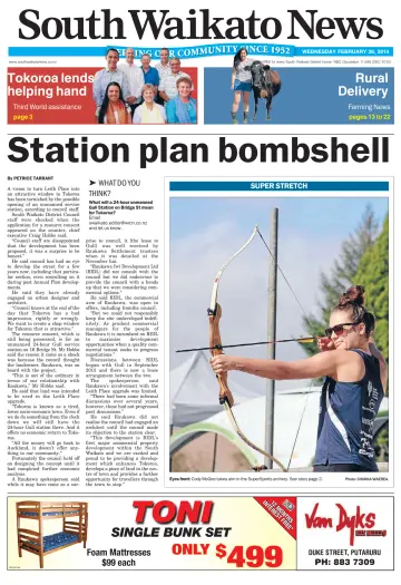 South Waikato News - 26 Feb 2014
