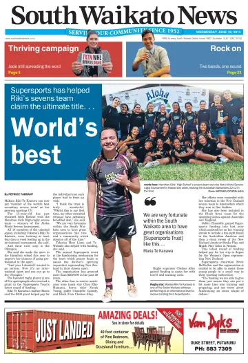South Waikato News - 18 Jun 2014