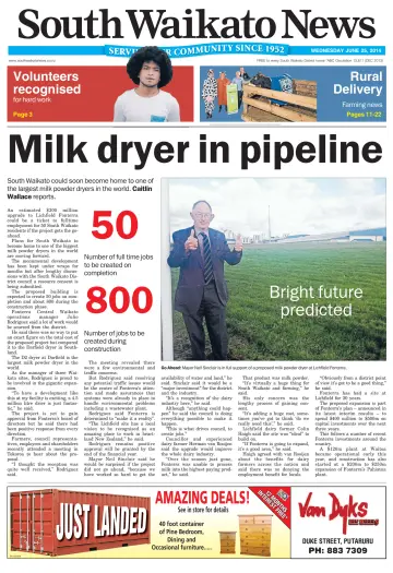 South Waikato News - 25 Jun 2014
