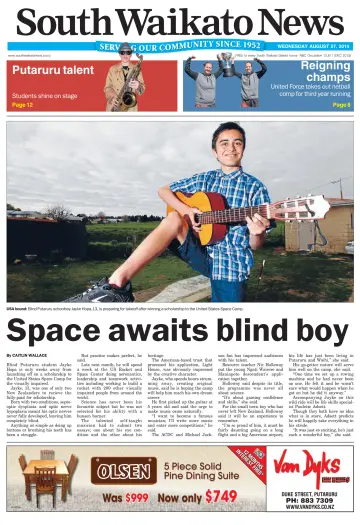 South Waikato News - 27 Aug 2014