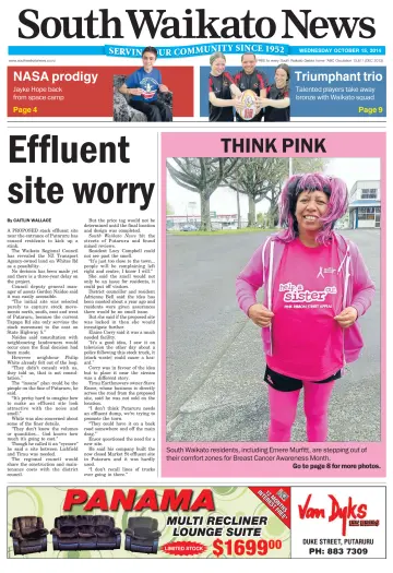 South Waikato News - 15 Oct 2014