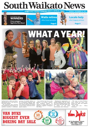 South Waikato News - 22 Dec 2014