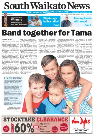 South Waikato News - 21 Jan 2015