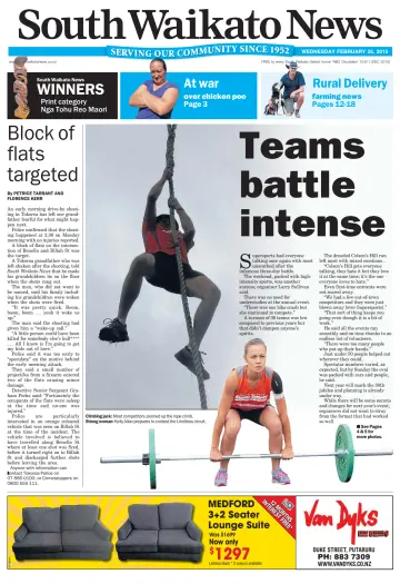 South Waikato News - 25 Feb 2015