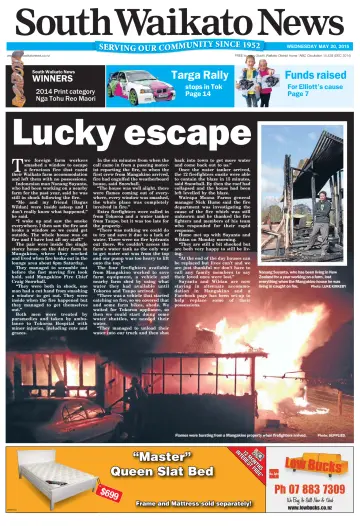 South Waikato News - 20 May 2015