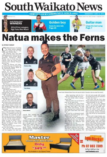 South Waikato News - 10 Jun 2015