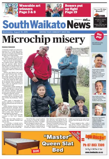 South Waikato News - 19 Aug 2015