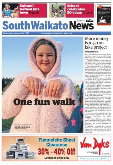 South Waikato News - 26 Aug 2015