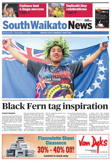 South Waikato News - 2 Sep 2015