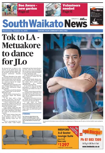 South Waikato News - 14 Oct 2015