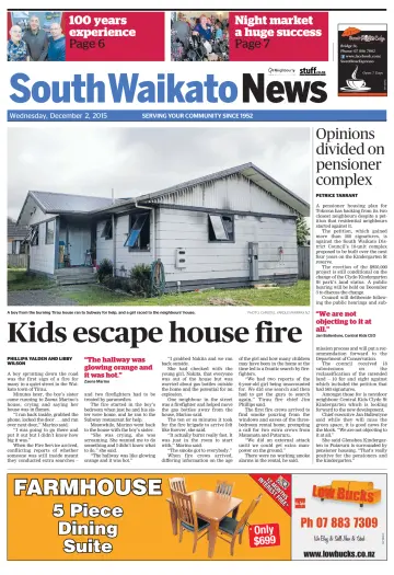 South Waikato News - 2 Dec 2015