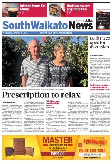 South Waikato News - 16 Mar 2016