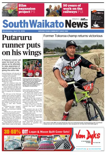 South Waikato News - 13 Apr 2016