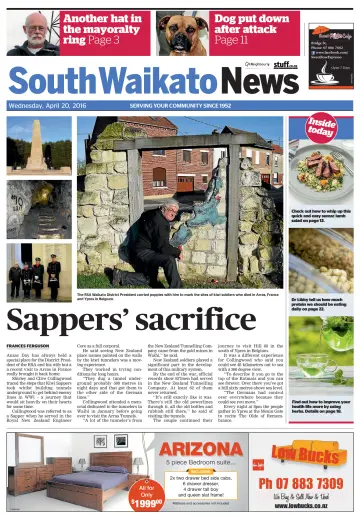South Waikato News - 20 Apr 2016