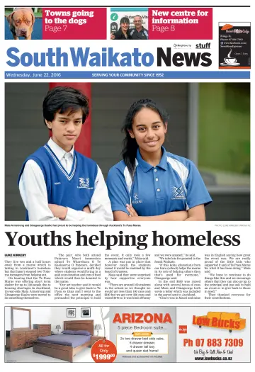 South Waikato News - 22 Jun 2016