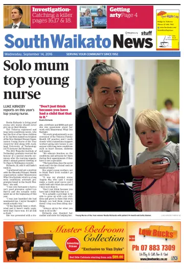South Waikato News - 14 Sep 2016