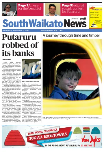 South Waikato News - 2 Nov 2016