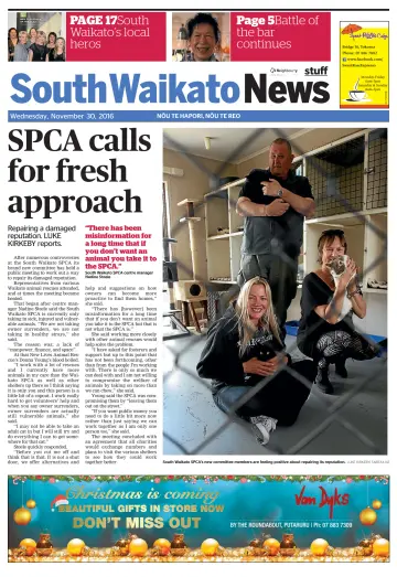 South Waikato News - 30 Nov 2016