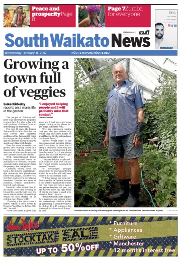 South Waikato News - 11 Jan 2017