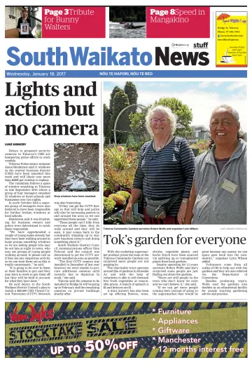 South Waikato News - 18 Jan 2017