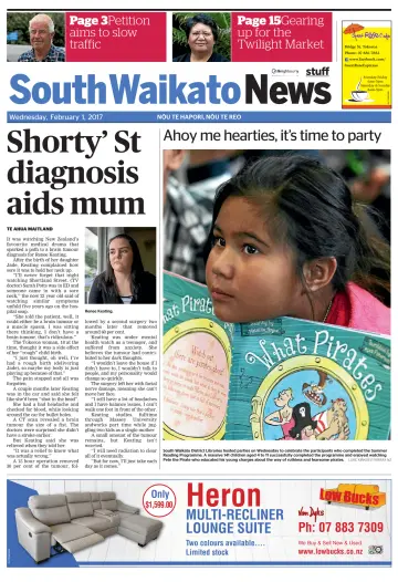 South Waikato News - 1 Feb 2017
