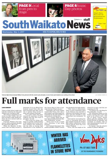 South Waikato News - 3 May 2017