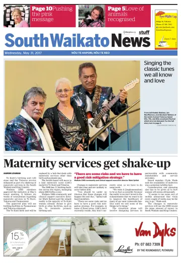 South Waikato News - 31 May 2017