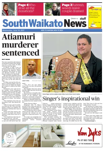 South Waikato News - 14 Jun 2017