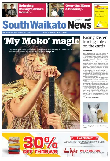 South Waikato News - 20 Sep 2017