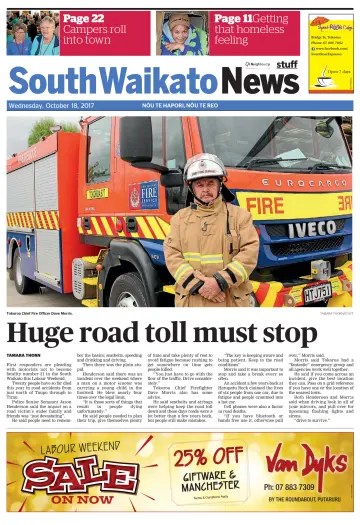 South Waikato News - 18 Oct 2017