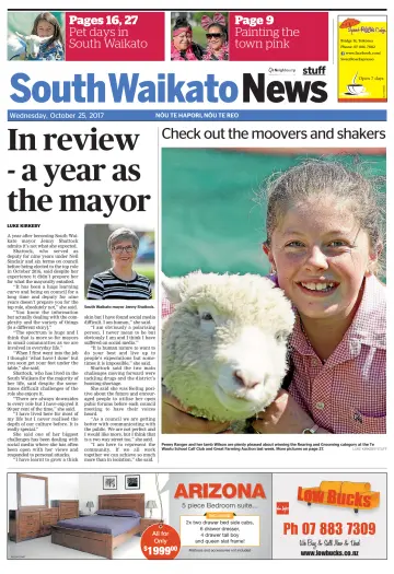 South Waikato News - 25 Oct 2017