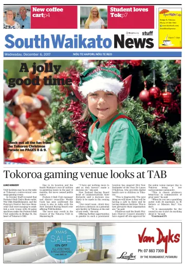 South Waikato News - 6 Dec 2017