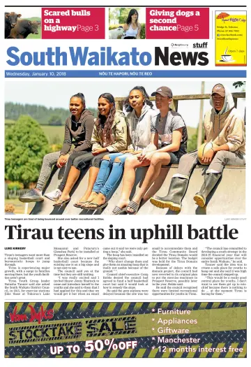 South Waikato News - 10 Jan 2018