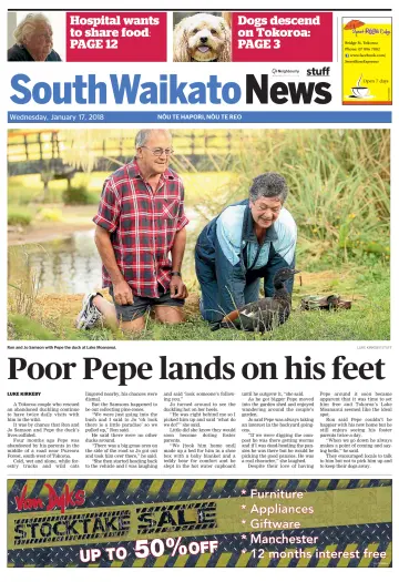 South Waikato News - 17 Jan 2018