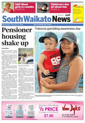 South Waikato News - 21 Feb 2018