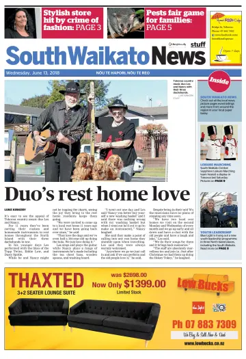 South Waikato News - 13 Jun 2018