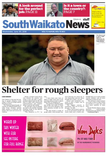 South Waikato News - 20 Jun 2018