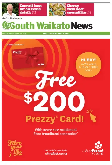 South Waikato News - 20 Oct 2021