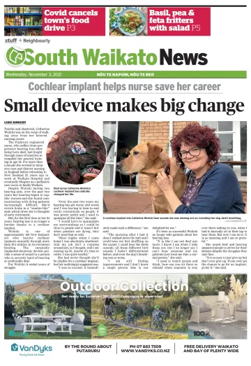 South Waikato News - 3 Nov 2021