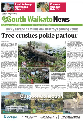 South Waikato News - 10 Nov 2021