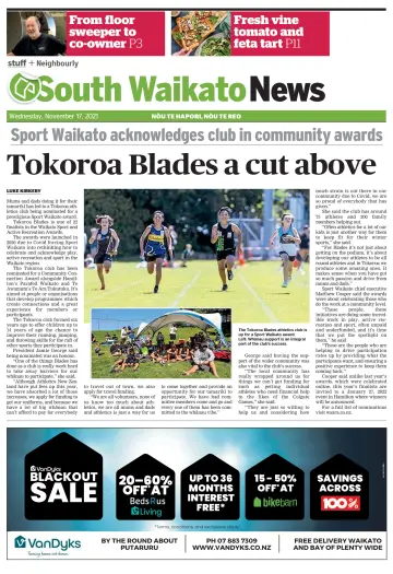 South Waikato News - 17 Nov 2021