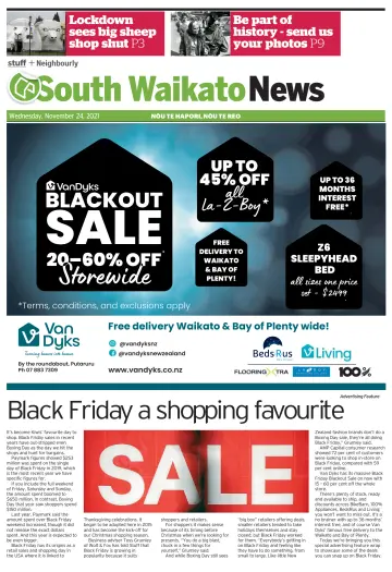 South Waikato News - 24 Nov 2021
