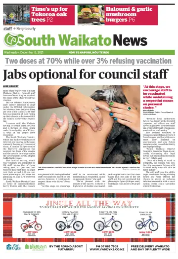 South Waikato News - 8 Dec 2021