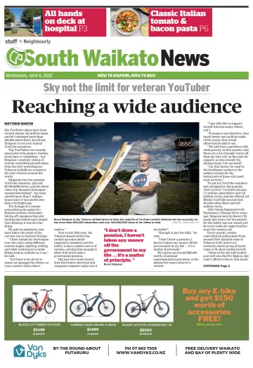 South Waikato News - 6 Apr 2022