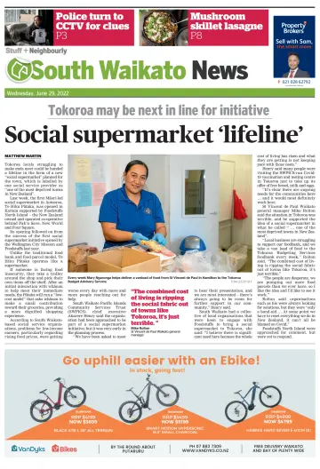 South Waikato News - 29 Jun 2022